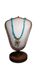 Collar Agata cielo