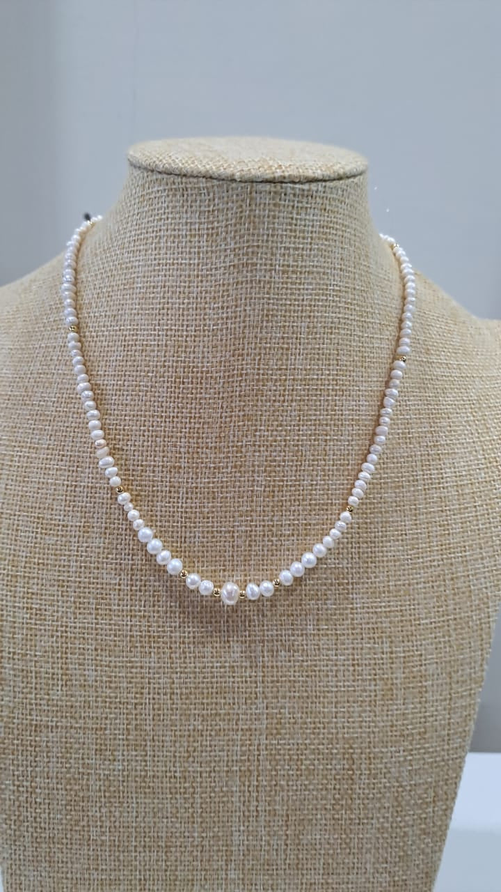 Collar Elegant perla de Rio (42cm)