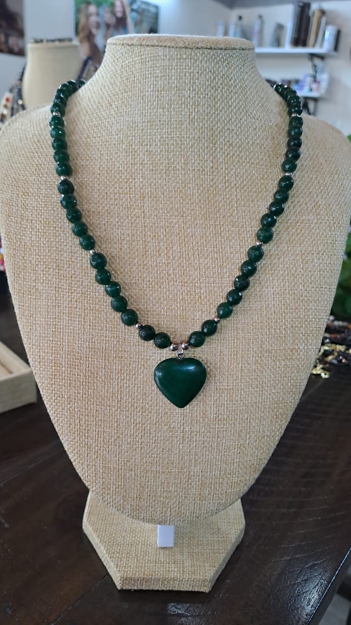 Collar Corazón del mar (50cm)